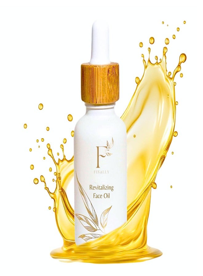 Finally 100% Organic Tsubaki Face Oil & Under-Eye Serum. Jojoba, Calendula, & Rice Bran - Hydrating & Brightening for Glowing Skin, Dark Spots & Even Skin Tone, Moisturizing Anti Aging Serum by Finally - Image 1